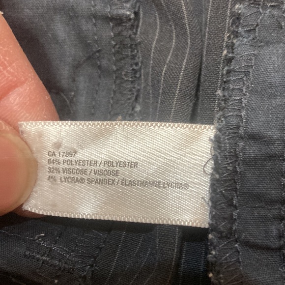 Gap Modern Boot navy dress pants - Picture 5 of 5